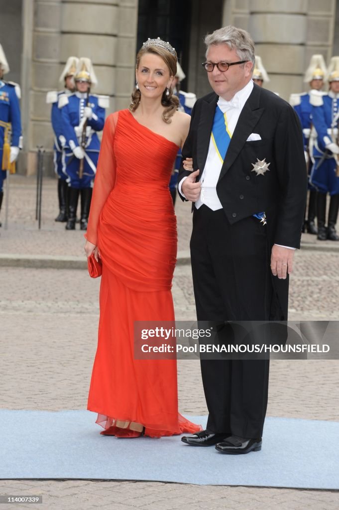 Wedding of Her Royal Highness Crown Princess Victoria of Sweden and Daniel Westling In Stockholm, Sweden On June 19, 2010-