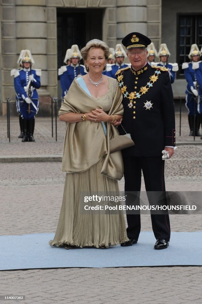 Wedding of Her Royal Highness Crown Princess Victoria of Sweden and Daniel Westling In Stockholm, Sweden On June 19, 2010-