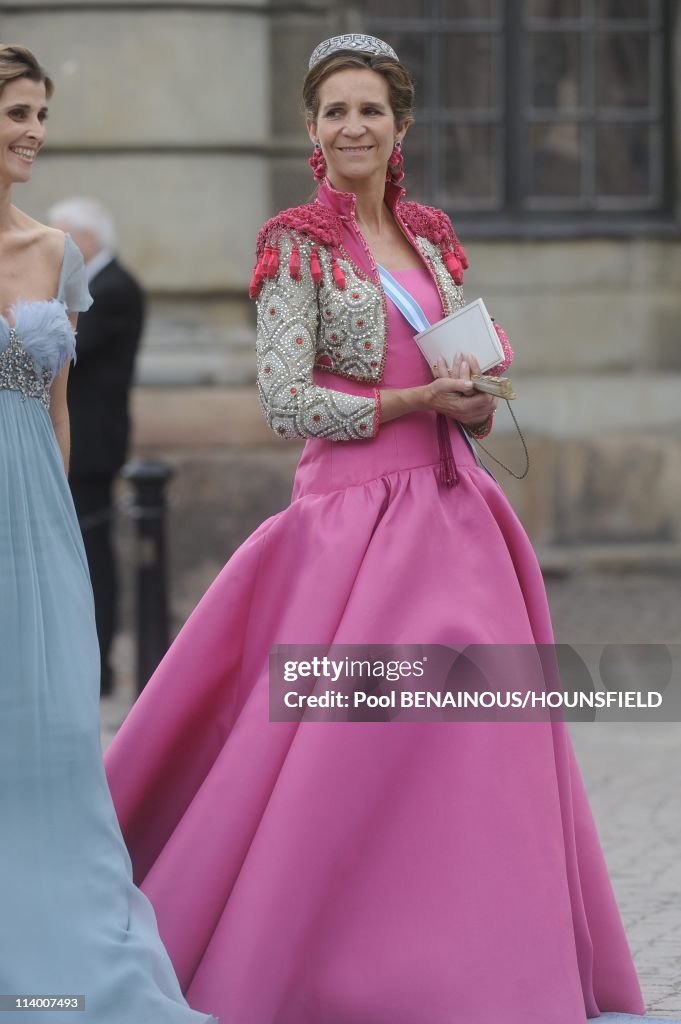 Wedding of Her Royal Highness Crown Princess Victoria of Sweden and Daniel Westling In Stockholm, Sweden On June 19, 2010-
