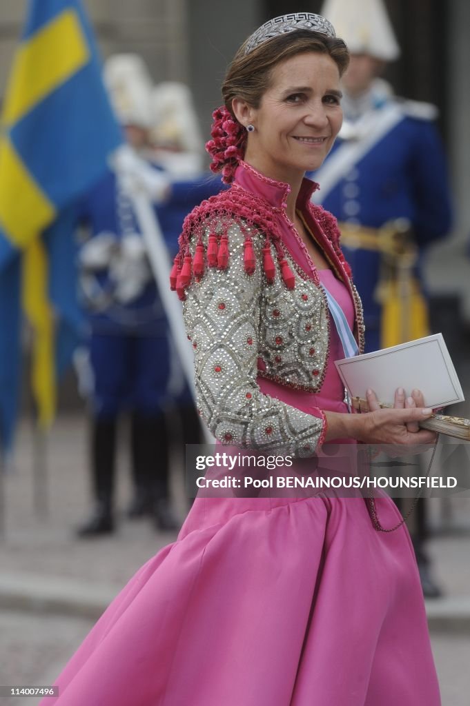 Wedding of H.R.H. Crown Princess Victoria of Sweden and Daniel Westling In Stockholm, Sweden On June 19, 2010-