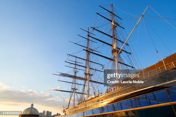 cutty sark, greenwich, london, england - the cutty sark stock pictures, royalty-free photos & images