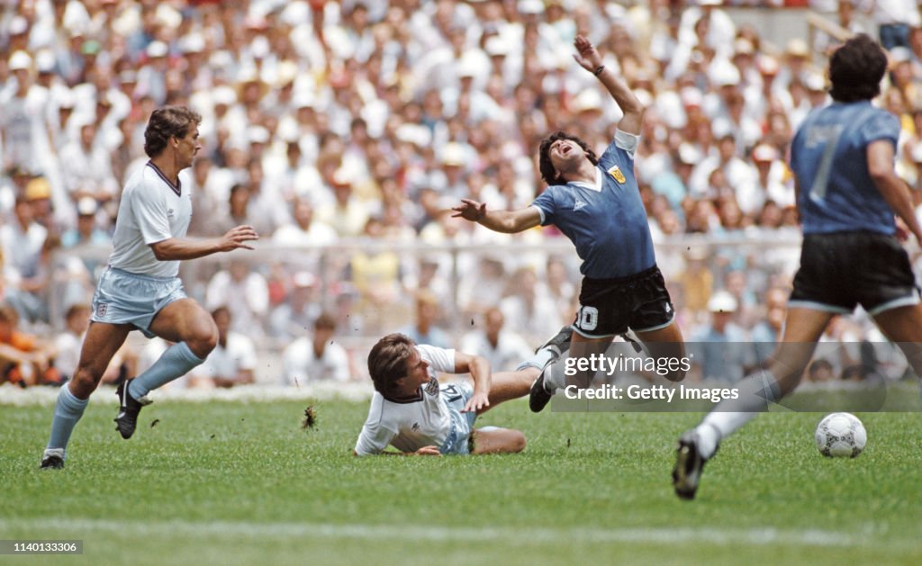 1986 FIFA World Cup Quarter Final Argentina v England