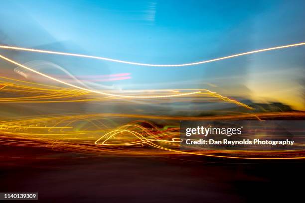 modern cityscape with motion - building site accidents stock pictures, royalty-free photos & images