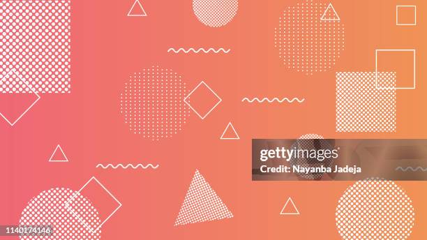 stockillustraties, clipart, cartoons en iconen met moderne geometrie abstracte achtergrond - waterschade