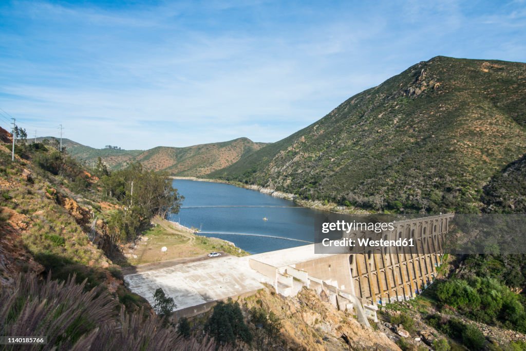 USA, California, Escondido, Lake Hodges Dam