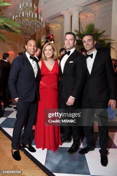 White House Correspondents' Dinner NBC News/MSNBC After-Party -- Pictured: Don Lemon, Host, "CNN Tonight"; Chris Jansing, NBC News Correspondent;...