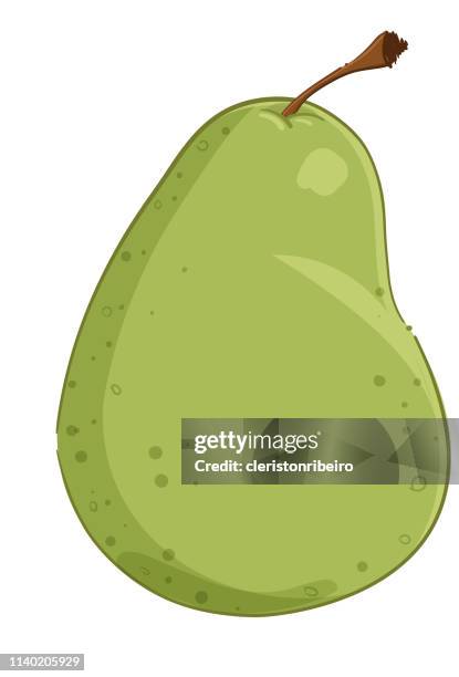 the pear - morango stock illustrations