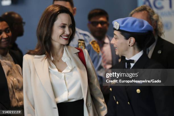 Angelina Jolie, Co-founder of the Preventing Sexual Violence in Conflict Initiative and Special Envoy of the United Nations High Commissioner for...