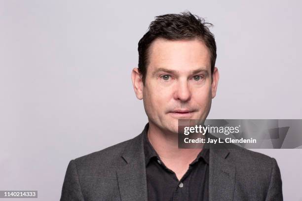 Actor/author Henry Thomas is photographed for Los Angeles Times on April 14, 2019 at the University of Southern California in Los Angeles,...