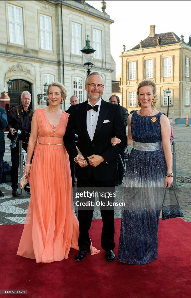 Queen Margrethe Of Denmark Host Birthday Dinner For Her Sister Princess Benedikte