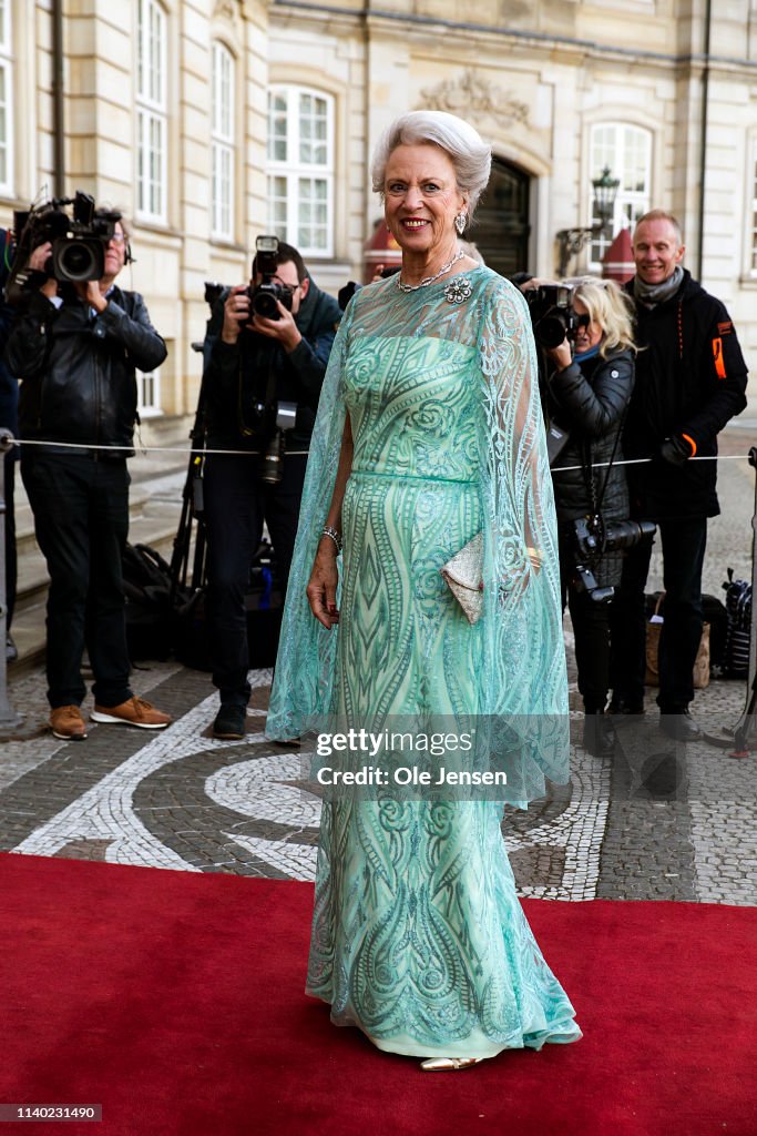 Queen Margrethe Of Denmark Host Birthday Dinner For Her Sister Princess Benedikte