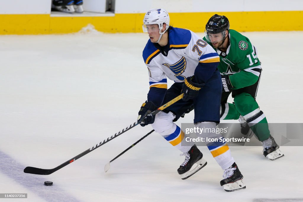 NHL: APR 29 STANLEY CUP PLAYOFFS SECOND ROUND - BLUES AT STARS