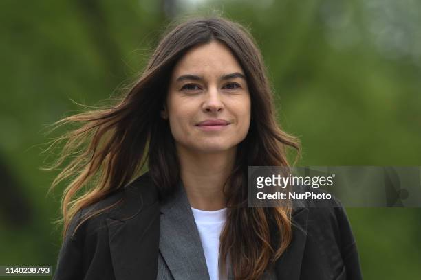 Kasia Smutniak, a Polish actress during the 12th Mastercard OFF Camera International Festival of Independent Cinema in Krakow. On Saturday, April 27...