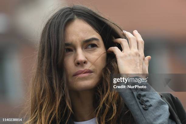 Kasia Smutniak, a Polish actress during the 12th Mastercard OFF Camera International Festival of Independent Cinema in Krakow. On Saturday, April 27...