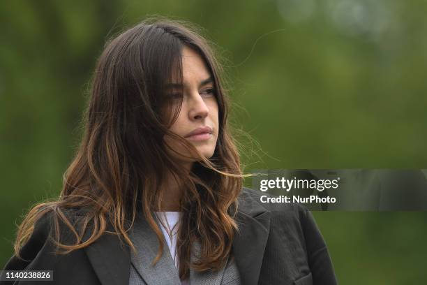 Kasia Smutniak, a Polish actress during the 12th Mastercard OFF Camera International Festival of Independent Cinema in Krakow. On Saturday, April 27...