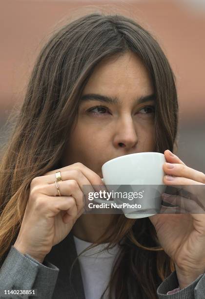 Kasia Smutniak, a Polish actress during the 12th Mastercard OFF Camera International Festival of Independent Cinema in Krakow. On Saturday, April 27...