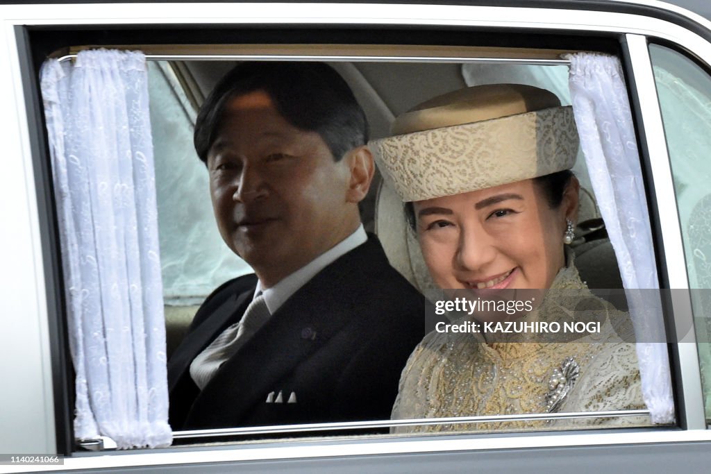 TOPSHOT-JAPAN-ROYALS-CEREMONY