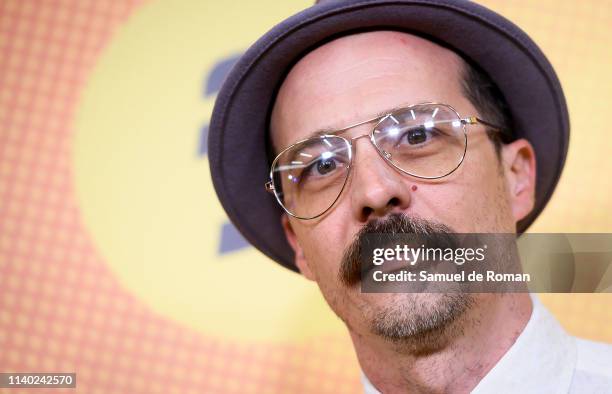 Fele Martinez attends "Brigada Costa Del Sol" premiere at Sala Pirandello on April 03, 2019 in Madrid, Spain.