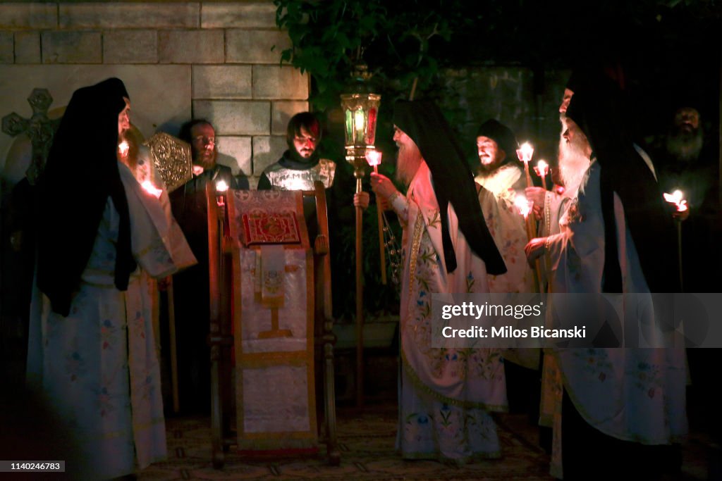 Orthodox Easter Is Celebrated At Mount Athos
