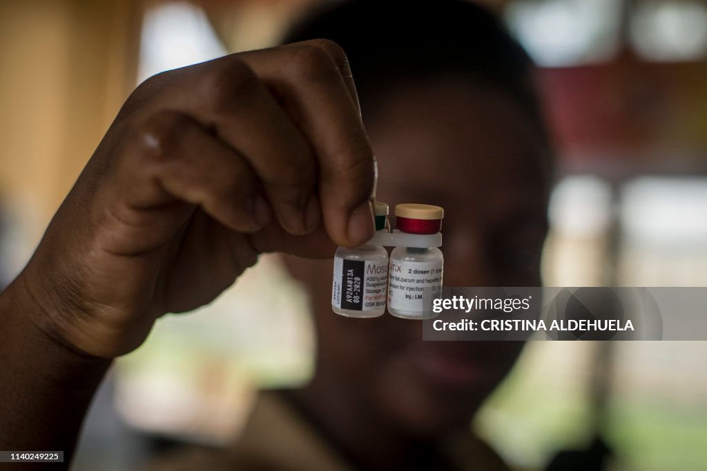 GHANA-HEALTH-VACCINATION-MALARIA