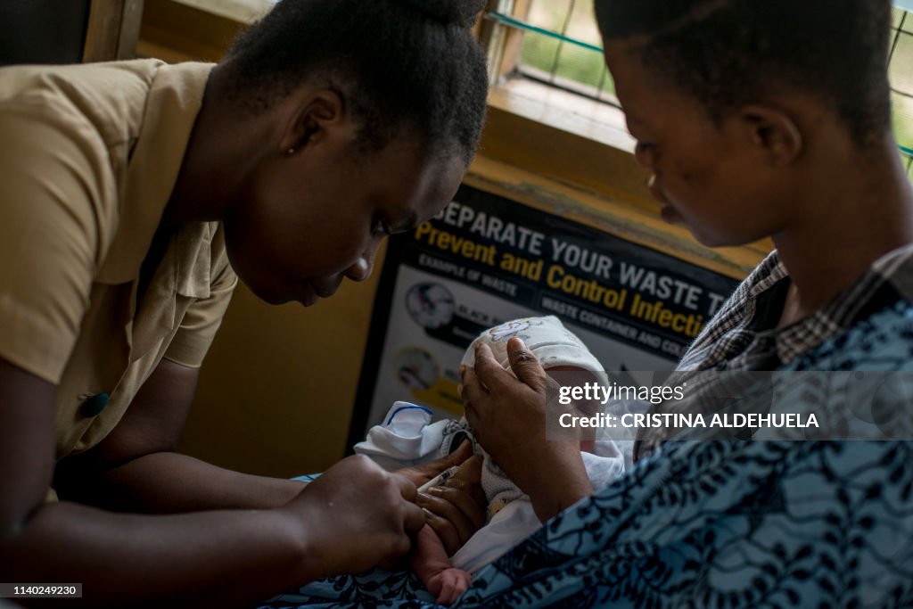 GHANA-HEALTH-VACCINATION-MALARIA