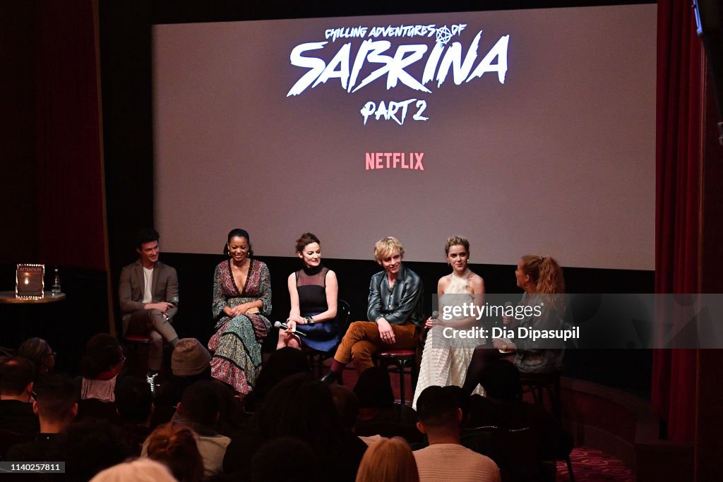 Entertainment Weekly And Netflix Host A Screening Of The "Chilling Adventures Of Sabrina: Part 2" In New York