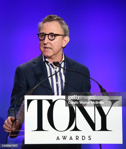 Thomas Schumacher during The 73rd Annual Tony Awards Nominations Announcement on April 30, 2019 in New York City.