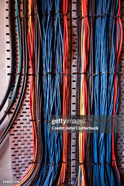 communication cables - bundle stock pictures, royalty-free photos & images