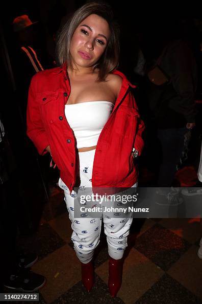 Bria Lee attends Who's Next With Coi Leray at .'s on April 29,... Foto  di attualità - Getty Images