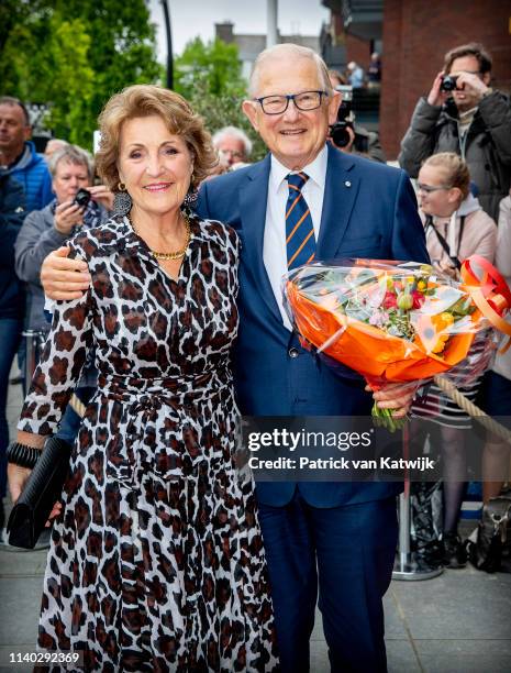 Pieter van Vollenhoven and Princess Margriet of The Netherlands attends the 80th birthday celebrations for Pieter van Vollenhoven on April 30, 2019...