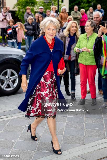 Princess Irene of The Netherlands attends the 80th birthday celebrations for Pieter van Vollenhoven on April 30, 2019 in Zeist, Netherlands.