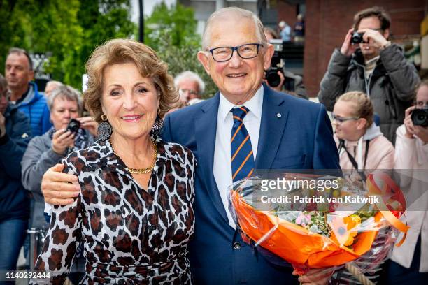 Pieter van Vollenhoven and Princess Margriet of The Netherlands attends the 80th birthday celebrations for Pieter van Vollenhoven on April 30, 2019...