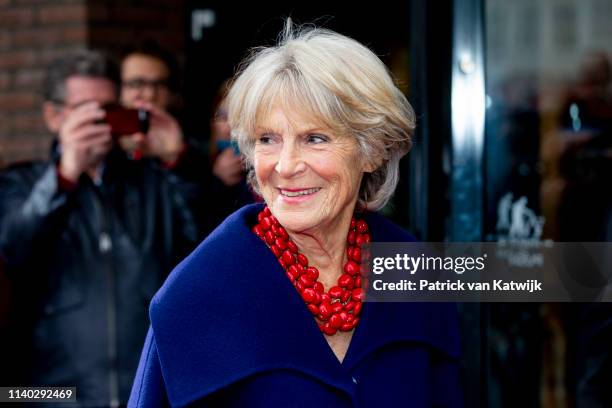 Princess Irene of The Netherlands attends the 80th birthday celebrations for Pieter van Vollenhoven on April 30, 2019 in Zeist, Netherlands.