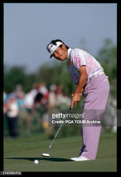 Joe Ozaki 1994 Freeport-McMoran Classic Photo by Pete Fontaine/PGA TOUR Archive