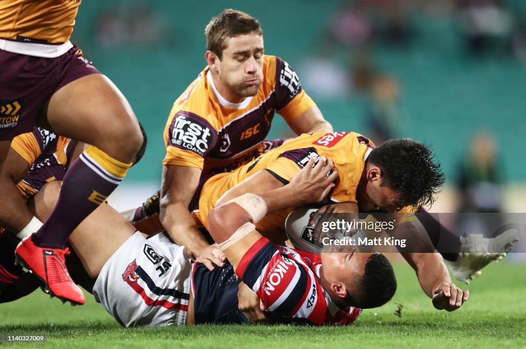 NRL Rd 4 - Roosters v Broncos