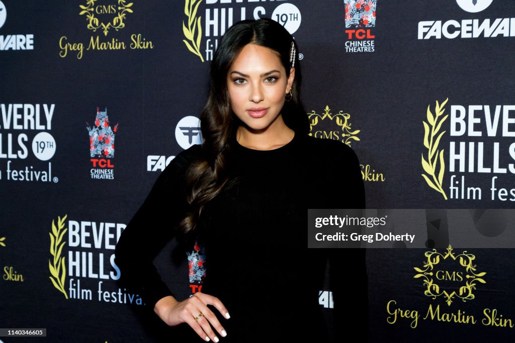 Christen Harper attends the 2019 Beverly Hills Film Festival Opening
