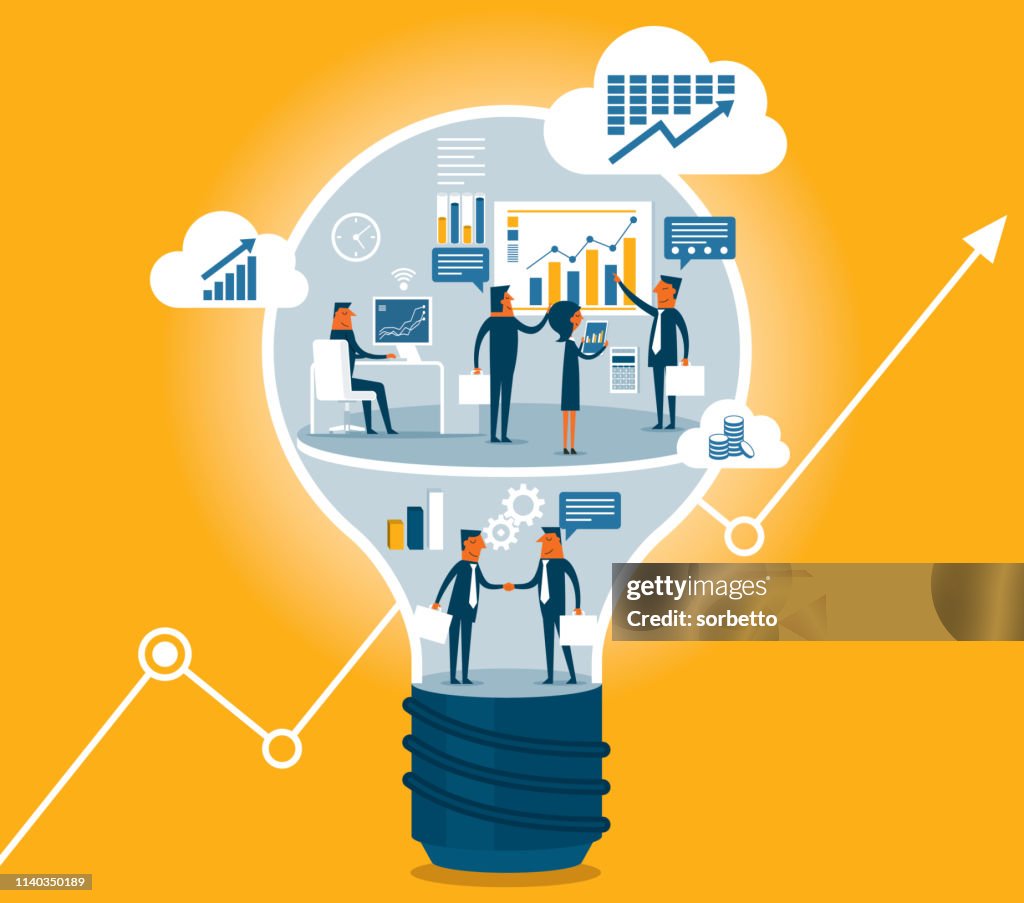Creativity Communication Teamwork Creativity Teamwork High-Res Vector Graphic - Getty Images