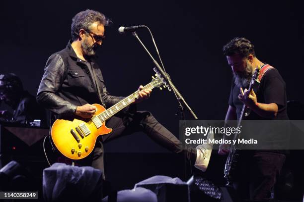 Molotov perform during El Evento 40, a concert organized by 'Los 40' radio station at Foro Sol on April 3, 2019 in Mexico City, Mexico.