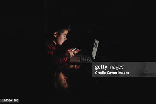 Laptop Dark Room Photos and Premium High Res Pictures - Getty Images