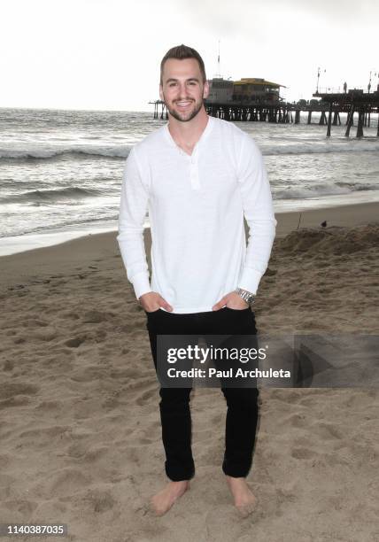 Savannah Chrisley and Nic Kerdiles celebrate their Engagement on March 27, 2019 in Santa Monica, California.