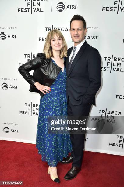 Sophie Flack and Josh Charles attend a screening of Framing John DeLorean during the 2019 Tribeca Film Festival at SVA Theater on April 30, 2019 in...