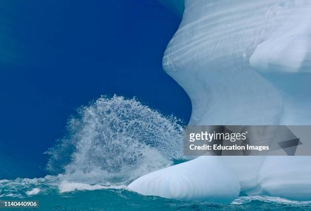 Iceberg off the Antarctic Peninsula, Antarctica.
