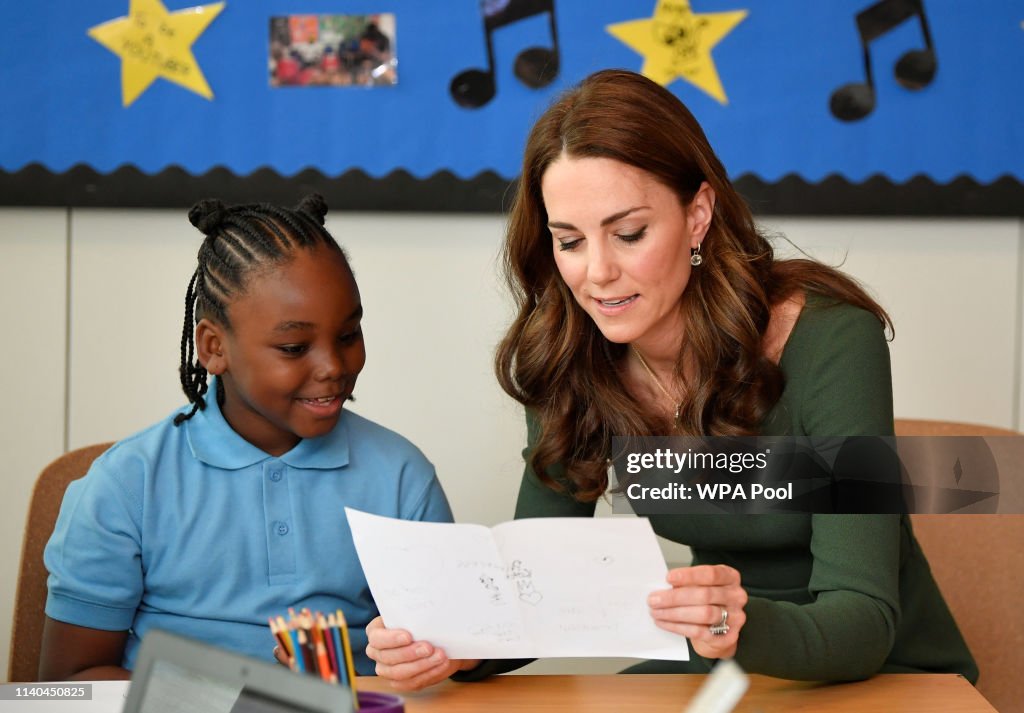 The Duchess Of Cambridge Opens Anna Freud Centre Of Excellence