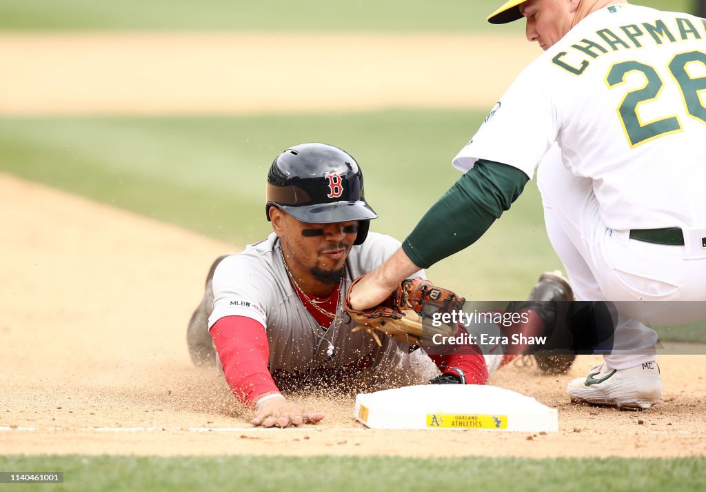 Boston Red Sox v Oakland Athletics