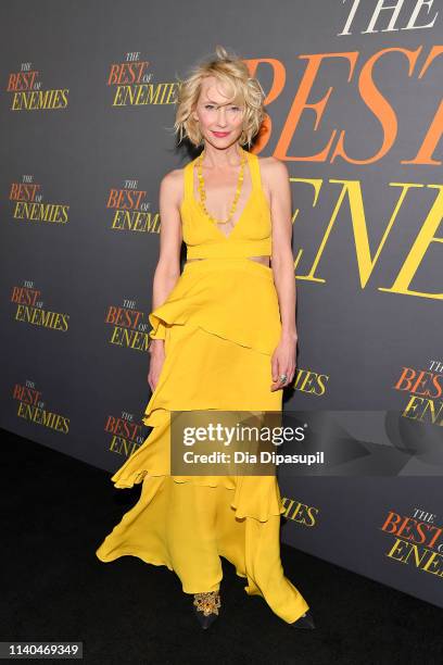 Anne Heche attends "The Best Of Enemies" New York Premiere at AMC Loews Lincoln Square on April 04, 2019 in New York City.