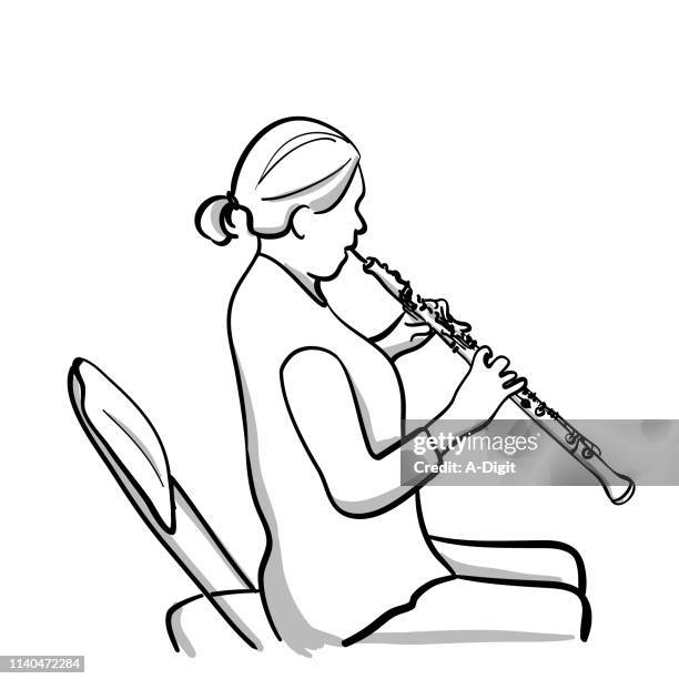 Oboe Drawing Easy 31 Oboe Drawing Stock Photos, High-Res Pictures, and Images - Getty Images
