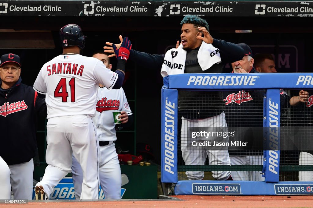 Toronto Blue Jays v Cleveland Indians