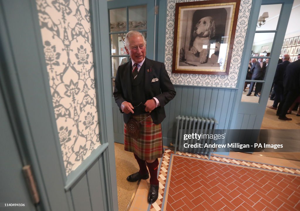 The Prince of Wales visit to Scotland