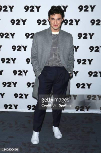 Actor Gavin Leatherwood attends a conversation for Netflix's "Chilling Adventures Of Sabrina" at the 92nd Street Y on April 04, 2019 in New York City.