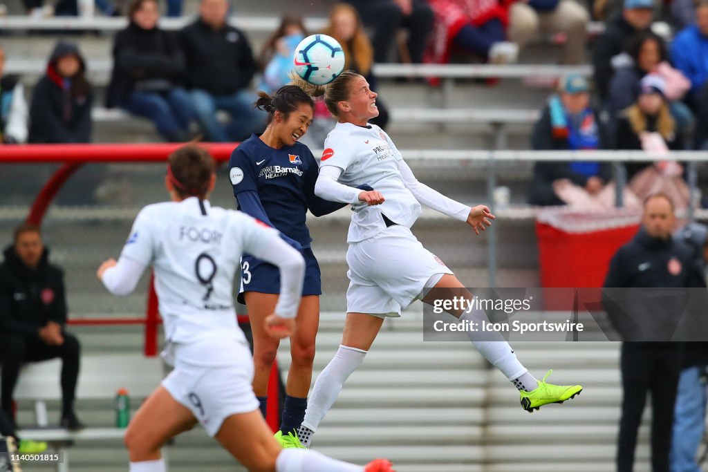 SOCCER: APR 28 NWSL - Portland Thorns FC at Sky Blue FC